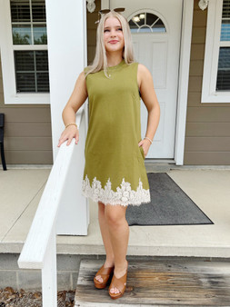 Olly Olive Dress