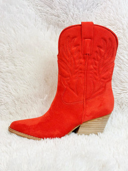 ryane red boots
