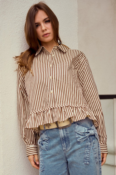 Sue Striped Top