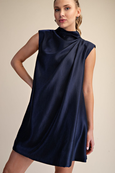 Nyla Navy Dress