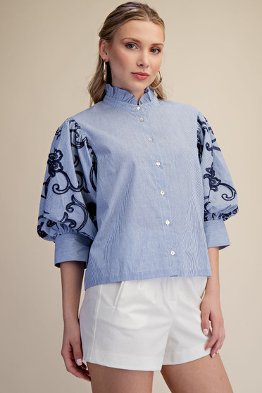 Emi Embroidery Top
