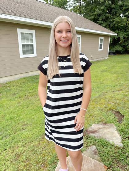 Stella Striped Dress