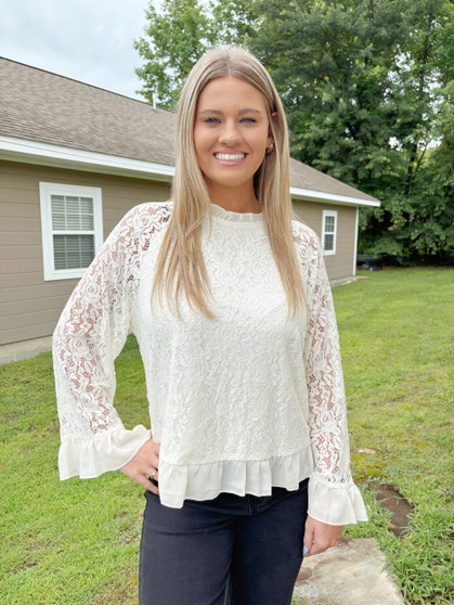Lucy Lace Top