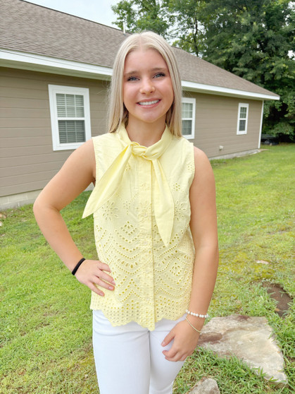 Lilliana Lemon Top