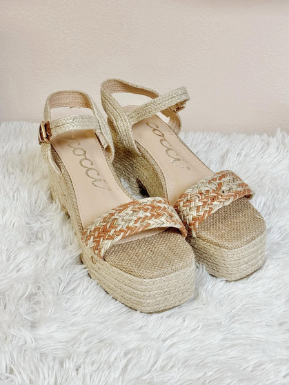Paula Peachy Wedge