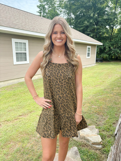 Layla Leopard Dress