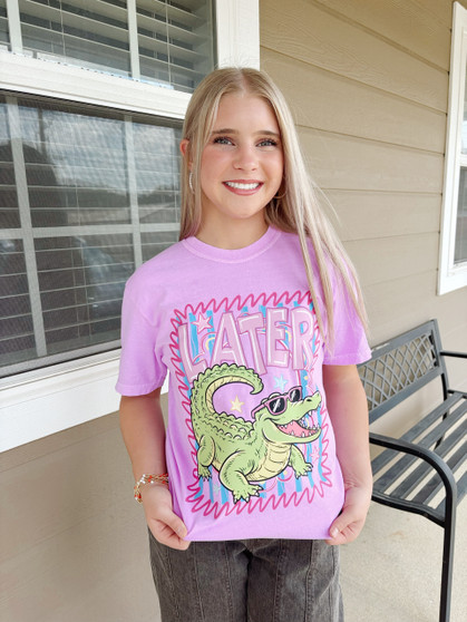 Later Gator Purple T-Shirt