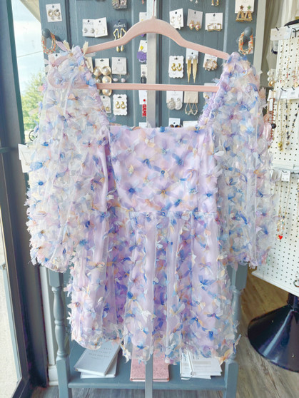 Francesca Floral Top