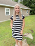 Stella Striped Dress