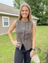 Lainey Leopred Vest