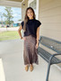 Layla Leopard Print Skirt