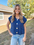 Bella Button Sweater
