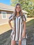 Sally Stripe Dress