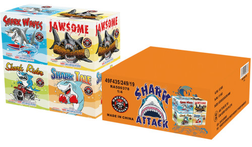 Shark Attack-Assorted Case