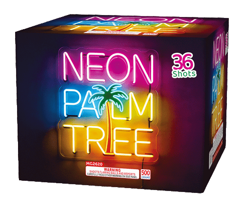 Neon Palm Tree