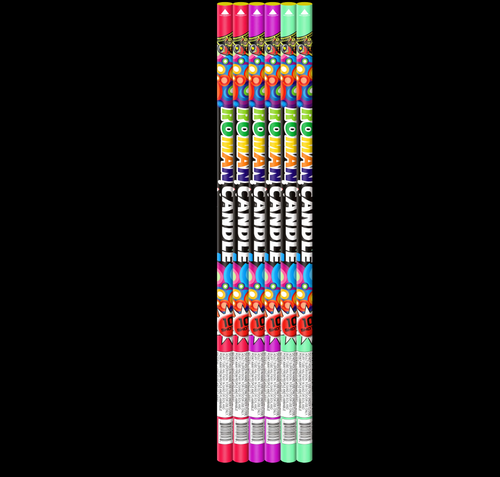 10 Ball Roman Candle (Raccoon)