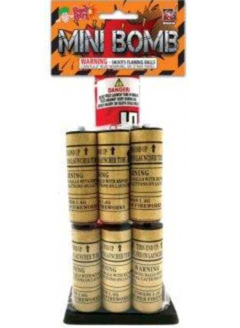 Bad Boy Mini Bomb - 1" Canisters(6 Shot)