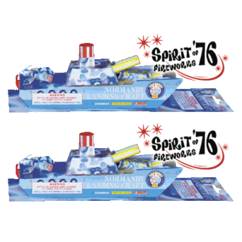 Normandy Landing Craft Firework Novelty