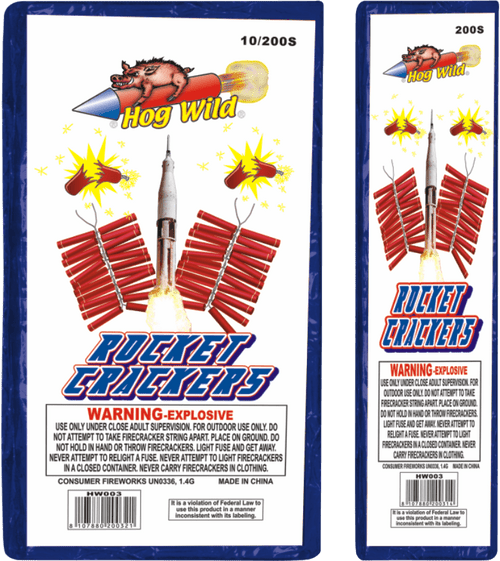 Rocket Crackers 200s