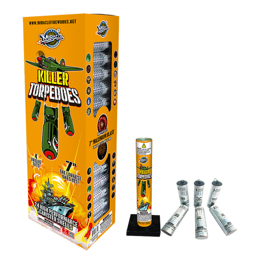 7″ Killer Torpedoes 24 Pack
