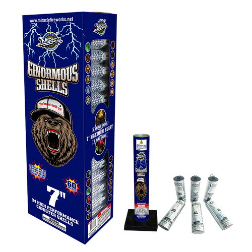 7″ Ginormous Shells (24-Pack)