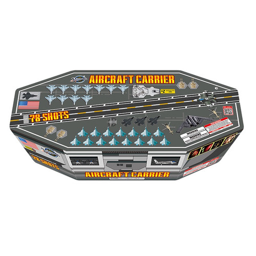 Aircraft Carrier 78 Shot Cake