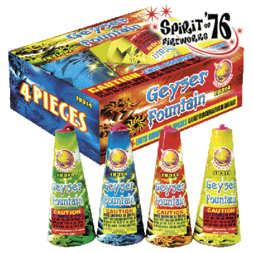 Geyser Conic Fountain (4-Pack)