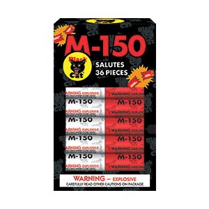 BC M-150 Red/Silver (36 Pack)