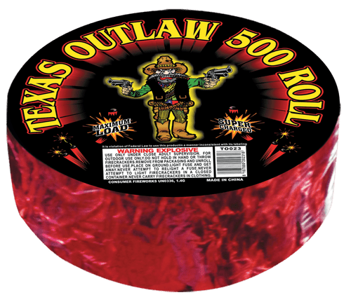 Texas Outlaw 500 Roll Crackers