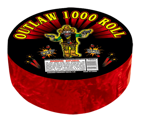 Outlaw 1000 Roll Crackers