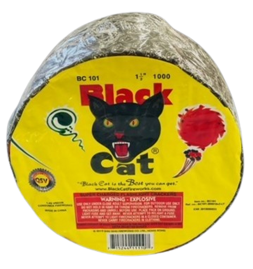Black Cat Firecrackers 1000 Roll