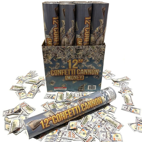 Confetti Cannon 12" (Money )
