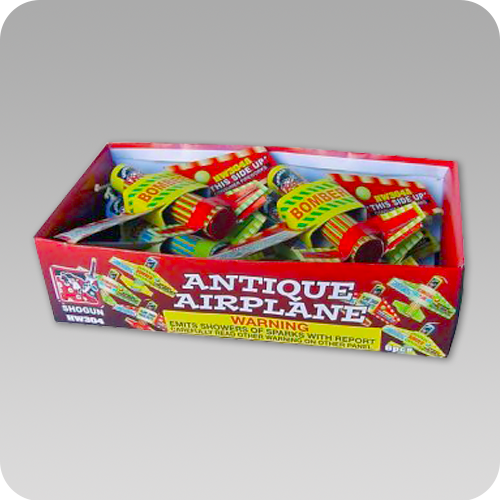 ANTIQUE AIRPLANE (6-Pack)
