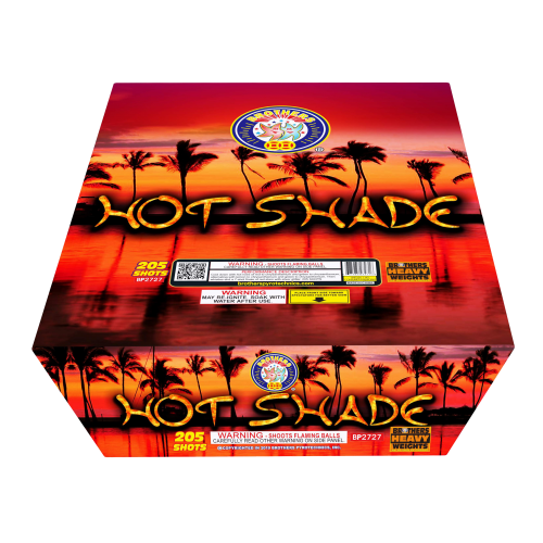 Hot Shade Firework Cake