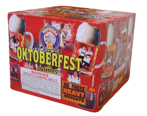 Oktoberfest Firework Cake