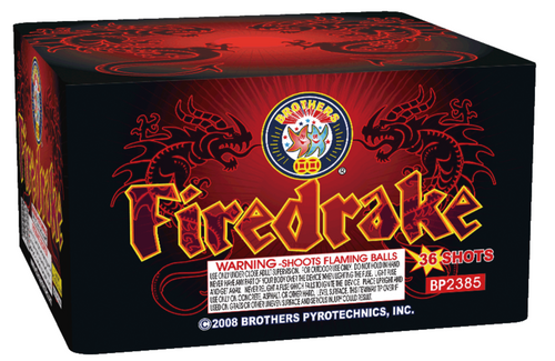 Firedrake Firework Cake