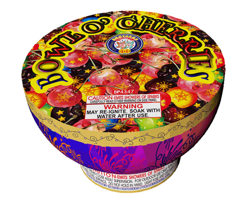 Bowl O' Cherries Firework Fountain
