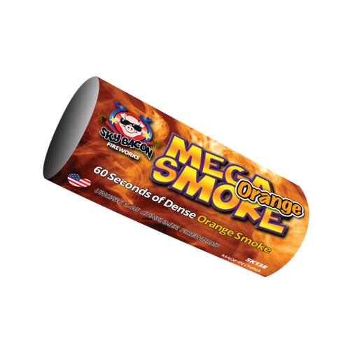 Mega Smoke- Orange (60 Sec)