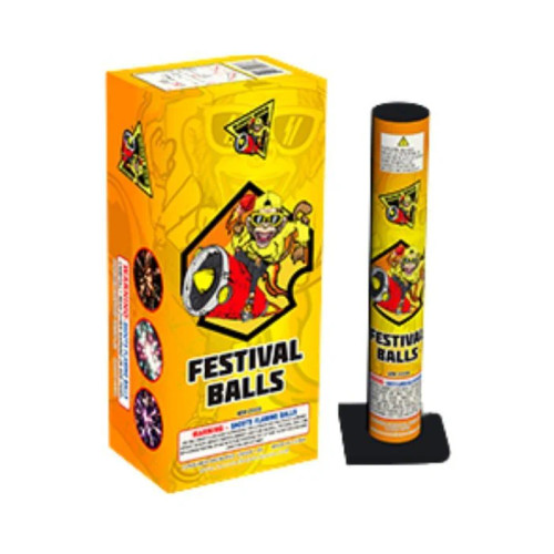 FESTIVAL BALLS  (6pcs)
