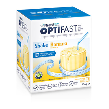 Optifast VLCD Banana Shakes in Australia at Blooms The Chemist