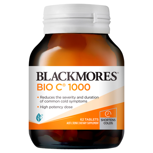 Blackmores Bio C 62 Tablets at Blooms The Chemist
