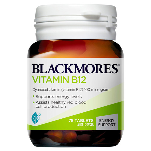 Blackmores Vitamin B12 online at Blooms The Chemist