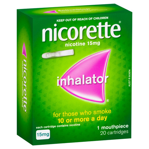 Nicorette Inhalator in Australia at Blooms The Chemist