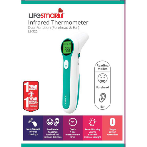 LifeSmart Infrared Thermometer online at Blooms The Chemist