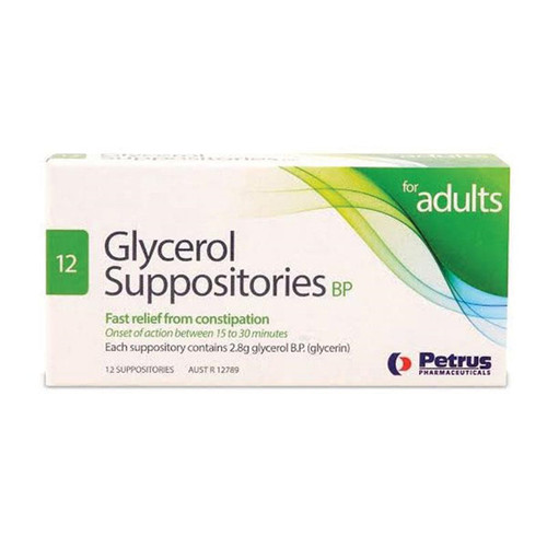 Glycerol Suppositories in Australia at Blooms The Chemist