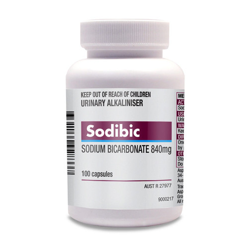 Sodibic 840mg - 100 Capsules