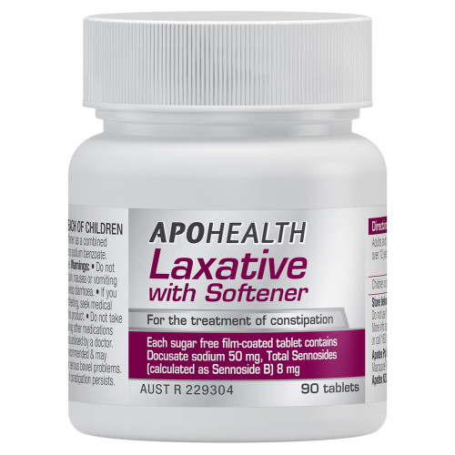 ApoHealth Laxative with Softener online at Blooms The Chemist