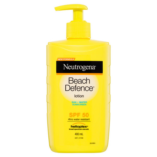 Neutrogena Beach Defence in Australia at Blooms the Chemist