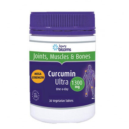 Henry Blooms Curcumin 1300mg - 30 Tablets