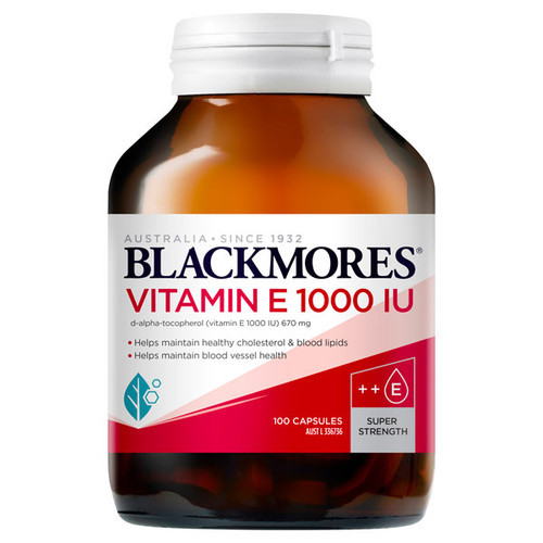 Blackmores Vitamin E in Australia at Blooms The Chemist